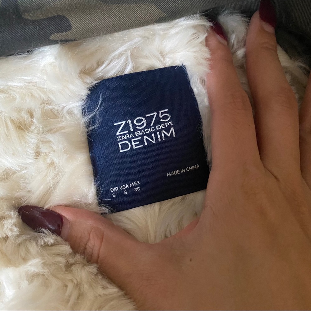 Zara camouflage coat - Picture 8 of 12